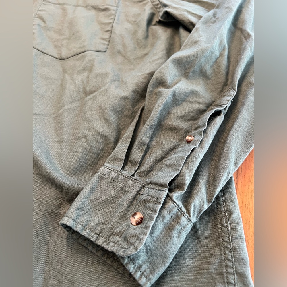 The Foundry Supply Co. Long Sleeve Button Up Shirt - Picture 5 of 13